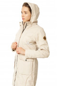 Купить Куртка парка демисезонная женская ПИСК сезона бежевого цвета 17099B, фото 8