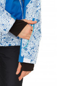 Купить Куртка горнолыжная женская синего цвета 17122S, фото 6