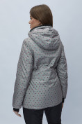 Купить Куртка горнолыжная женская УЦЕНКА бежевого цвета 1754B, фото 4