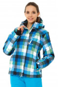 Купить Куртка горнолыжная женская голубого цвета 1807Gl, фото 2