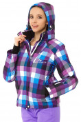 Купить Куртка горнолыжная женская фиолетового цвета 1807F, фото 4