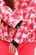 Купить Куртка горнолыжная подростковая для девочки розового цвета 1773R, фото 6