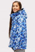 Купить Куртка горнолыжная подростковая для девочки синего цвета 1773S, фото 3