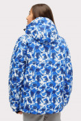 Купить Куртка горнолыжная подростковая для девочки синего цвета 1773S, фото 4