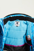 Купить Куртка горнолыжная подростковая для девочки синего цвета 1774S, фото 3