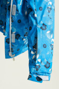 Купить Куртка горнолыжная подростковая для девочки синего цвета 1774S, фото 8