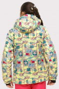 Купить Куртка горнолыжная подростковая для девочки желтого цвета 1774J, фото 6