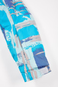 Купить Куртка горнолыжная подростковая для девочки голубого цвета 1774Gl, фото 6