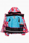 Купить Куртка горнолыжная подростковая для девочки розового цвета 1774R, фото 3