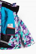 Купить Костюм горнолыжный для девочки фиолетового цвета 01774F, фото 5