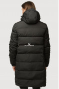 Купить Куртка зимняя удлиненная мужская черного цвета 1780Ch, фото 4