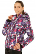 Купить Куртка горнолыжная женская фиолетового цвета 1787F, фото 2
