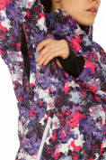 Купить Куртка горнолыжная женская фиолетового цвета 1787F, фото 5