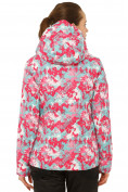 Купить Куртка горнолыжная женская розового цвета 1787R, фото 3