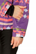 Купить Куртка горнолыжная женская фиолетового цвета 1795F, фото 6