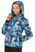 Купить Куртка горнолыжная женская фиолетового цвета 1801F, фото 4
