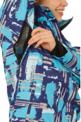 Купить Куртка горнолыжная женская фиолетового цвета 1801F, фото 5