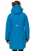 Купить Куртка парка зимняя женская синего цвета 1802S, фото 4