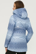 Купить Костюм горнолыжный женский синего цвета 01803S, фото 4