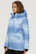 Купить Куртка горнолыжная женская голубого цвета 1810Gl, фото 2