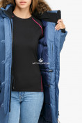 Купить Куртка парка зимняя женская голубого цвета 1805Gl, фото 7