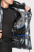 Купить Куртка горнолыжная мужская серого цвета 18108Sr, фото 6