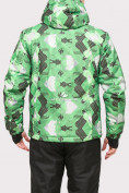 Купить Костюм горнолыжный мужской зеленого цвета 018108Z, фото 5