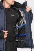 Купить Костюм горнолыжный мужской темно-синего цвета 018109TS, фото 7
