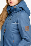 Купить Куртка парка зимняя женская голубого цвета 18113Gl, фото 6