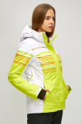 Купить Женская зимняя горнолыжная куртка салатового цвета 1856Sl, фото 2
