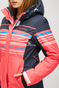 Купить Женский зимний горнолыжный костюм розового цвета 01856R, фото 5