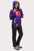 Купить Костюм горнолыжный женский темно-фиолетового цвета 01811TF, фото 4