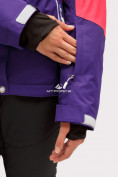 Купить Костюм горнолыжный женский темно-фиолетового цвета 01811TF, фото 9