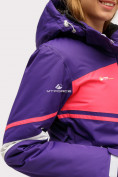 Купить Костюм горнолыжный женский темно-фиолетового цвета 01811TF, фото 11