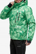 Купить Костюм горнолыжный мужской зеленого цвета 018122-1Z, фото 2