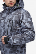Купить Куртка горнолыжная мужская серого цвета 18122-1Sr, фото 6