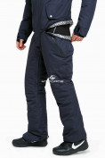 Купить Комбинезон горнолыжный мужской темно-синего цвета 18126TS, фото 10