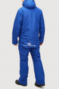 Купить Комбинезон горнолыжный мужской голубого цвета 18126Gl, фото 3