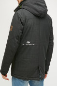 Купить Мужская зимняя горнолыжная куртка черного цвета 18128Сh, фото 4