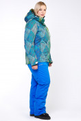 Купить Куртка горнолыжная женская большого размера салатового цвета 1830-2Sl, фото 9