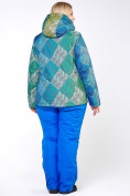 Купить Куртка горнолыжная женская большого размера салатового цвета 1830-2Sl, фото 10