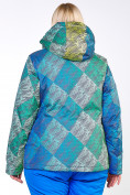 Купить Куртка горнолыжная женская большого размера салатового цвета 1830-2Sl, фото 3