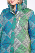 Купить Куртка горнолыжная женская большого размера салатового цвета 1830-2Sl, фото 6