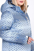 Купить Костюм горнолыжный женский большого размера синего цвета 01830S, фото 11