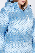 Купить Куртка горнолыжная женская большого размера голубого цвета 1830Gl, фото 5