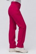 Купить Брюки женские из ткани softshell бордового цвета 1851Bo, фото 6