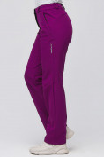 Купить Брюки женские из ткани softshell темно-фиолетового цвета 1851-1TF, фото 7