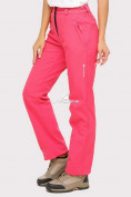 Купить Брюки женские из ткани softshell розового цвета 1851R, фото 3