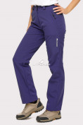 Купить Брюки женские из ткани softshell темно-фиолетового цвета 1851TF, фото 3