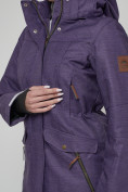 Купить Парка MTFORCE женская с капюшоном фиолетового цвета 19002F, фото 10